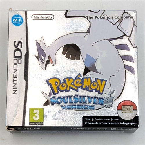 Pokemon SoulSilver Version - Complete In Box - Nintendo DS (B Grade) (Genbrug)